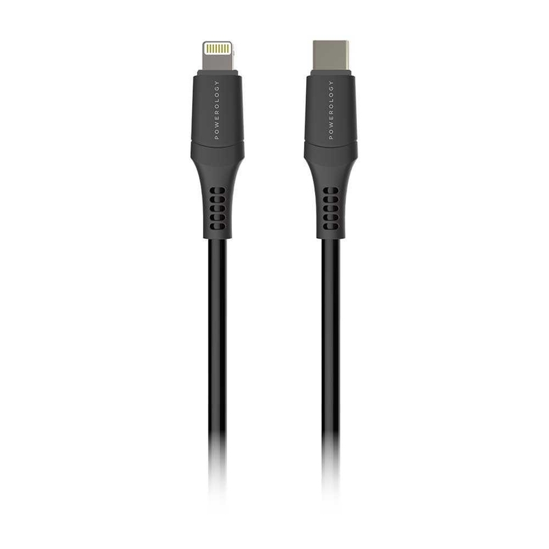 Powerology Braided USB-c to Lightning Cable 1.2m