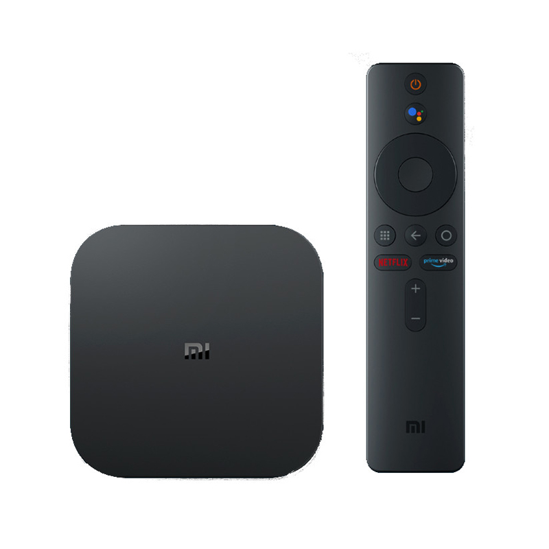 Mi Box 4K HDR Android TV Remote Streaming Media Player with Google Assistant