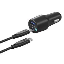 POWEOLOGY  Ultra-Quick 38W Car Charger Dual Output