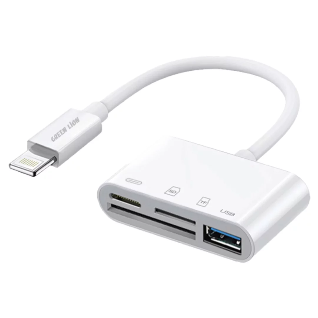 Green Lion 4-in-1 OTG Adapter