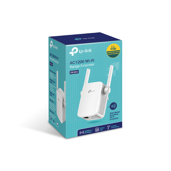 TP-Link | AC1200 Mesh Wi-Fi Range Extender