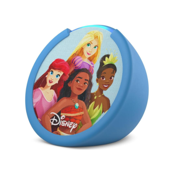 Amazon Echo Pop Kids — Disney Princess Edition