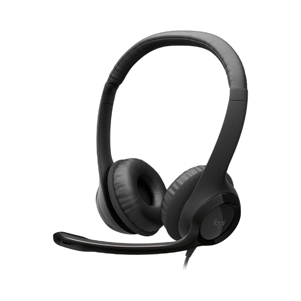 Logitech H390 USB Headset with Noise-Canceling Mic