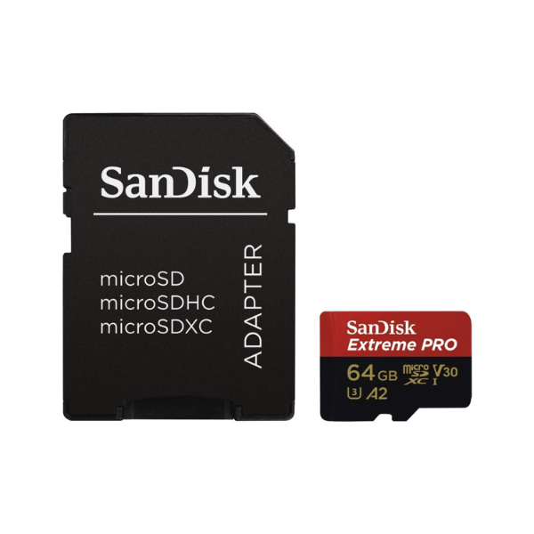 SanDisk Extreme PRO microSDXC™ UHS-I CARD with Adapter