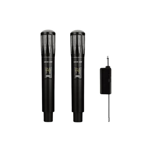 Green Lion Wireless Dual Mic Cordless Microphone